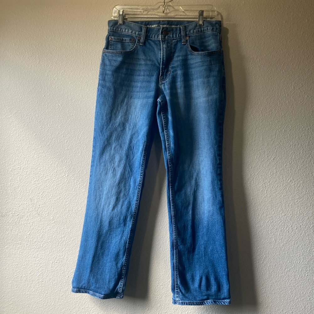 Men’s Old Navy Boot-Cut Blue Jeans 30 x 30